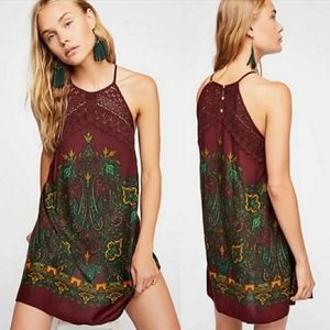Boho Paisley Printed Swing Tunic by Free People